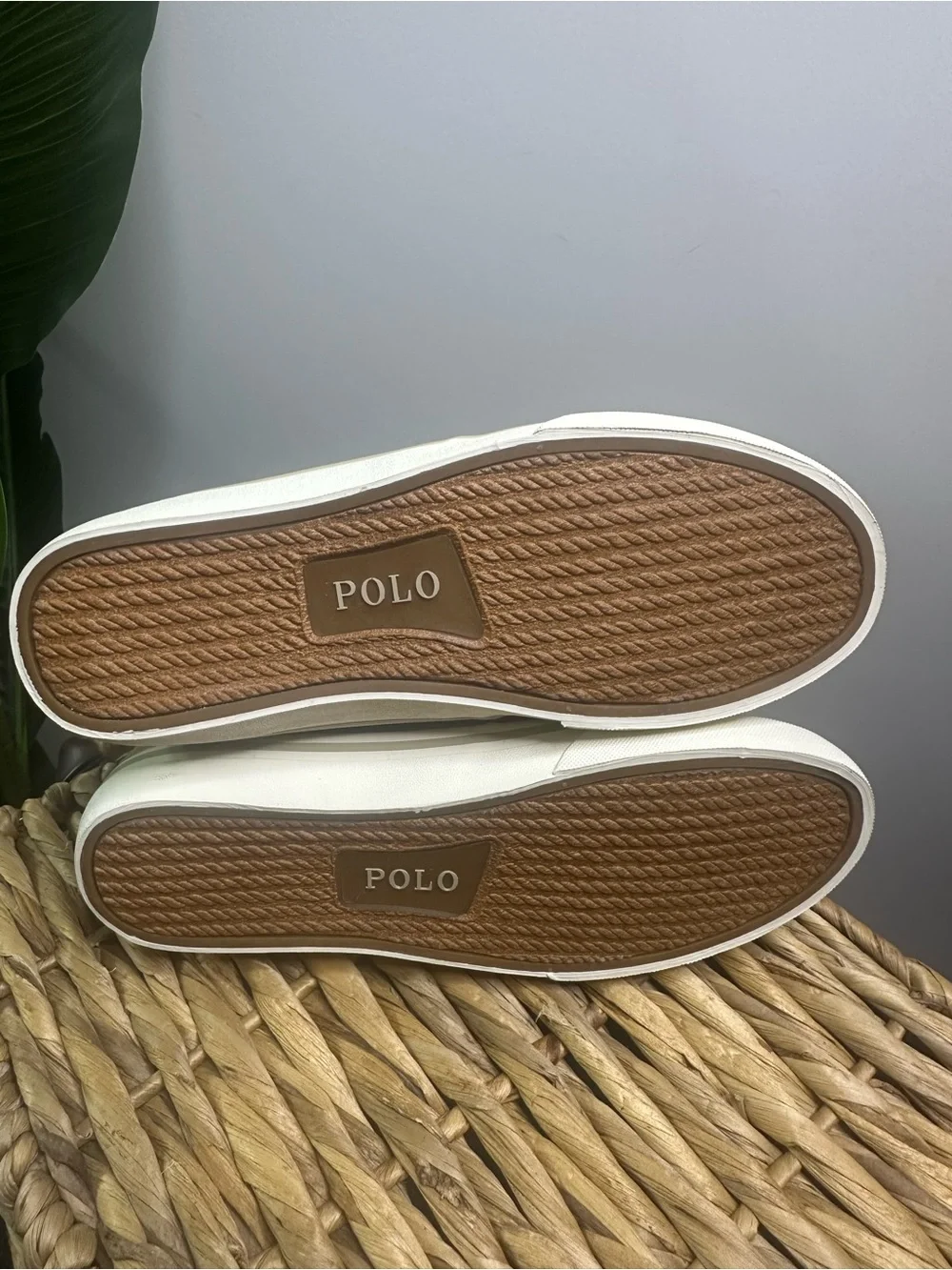 Polo by Ralph Lauren Tan Canvas Chukka Boots